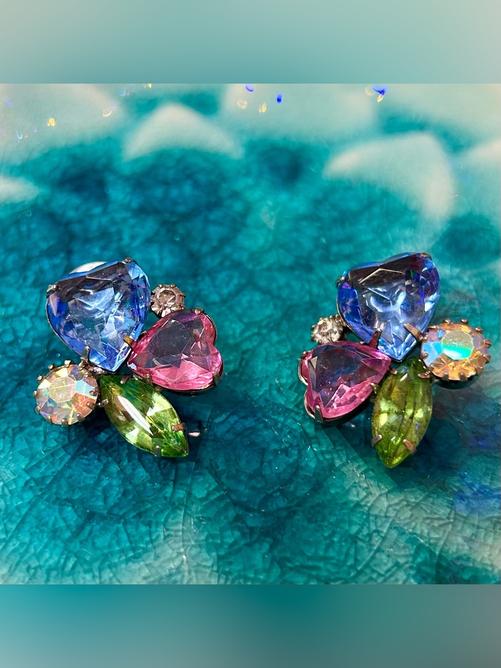 LOFT Bejeweled Earrings Pierced - Picture 3 of 7